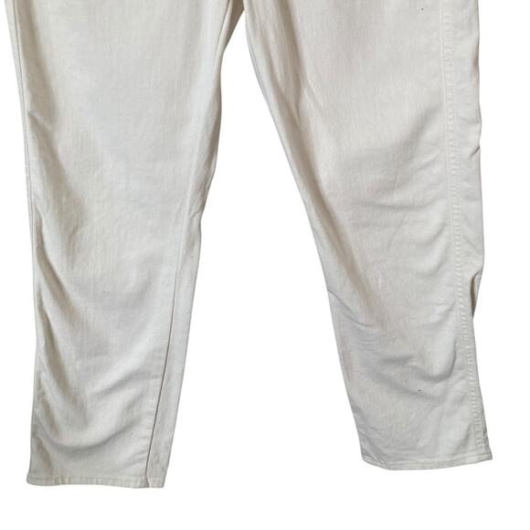 Signature Levis Jeans Womens Size 2 Heritage High Rise Straight White - Picture 8 of 12